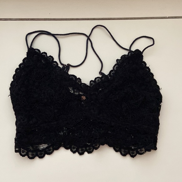 Free People Celine Bralette in Black - Picture 4 of 7